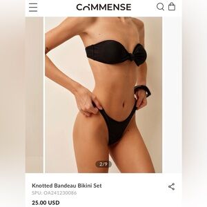 NWT COMMENSE BIKI SET